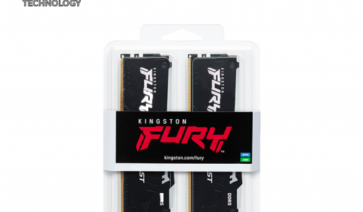 Kingston FURY Beast 6000Mhz 16GB CL40 DDR5 Desktop Memory [Intel
